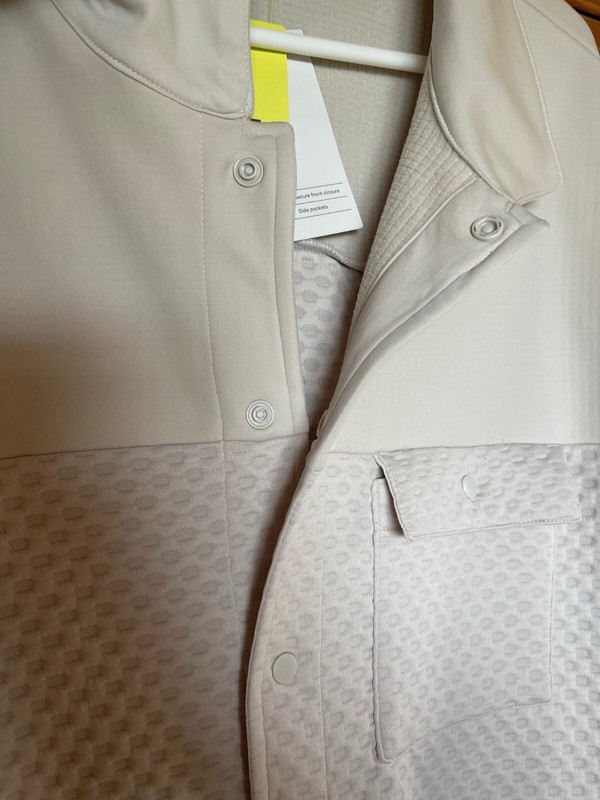 ALL IN MOTION, MEN'S SNAP FRONT, LONG SLEEVES JACKET, XXL, LIGHT GRAY, $38 TAGS gallery