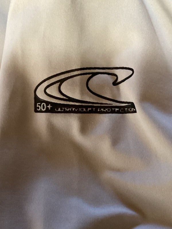 O'Neill Basic Skins Long Sleeve UV 50+ Rash Guard Swim Sun Top Size Large gallery