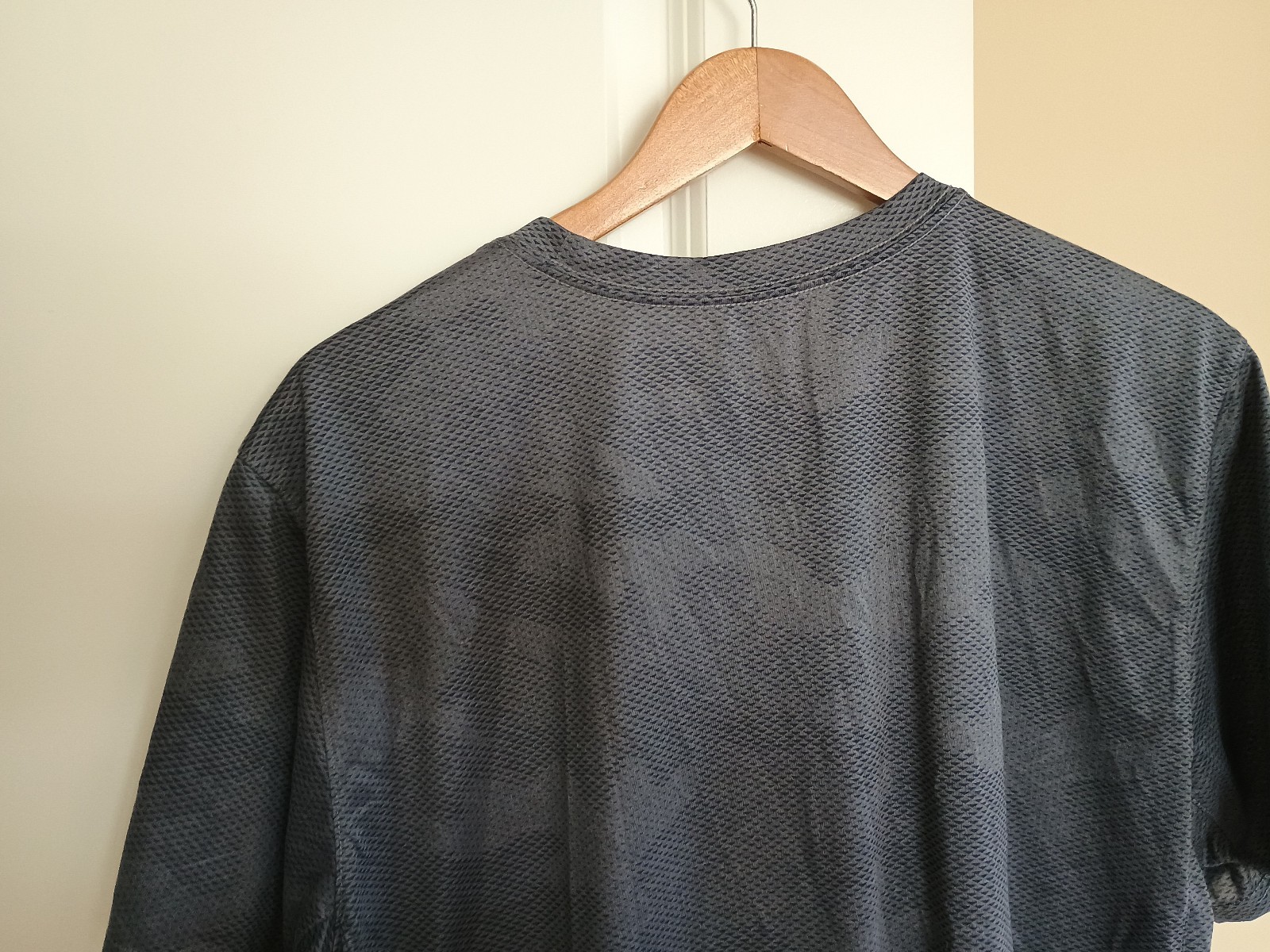 Nike Mens Dri-fit XLarge T Shirt Athletic Black/Grey Camo Light weighted gallery