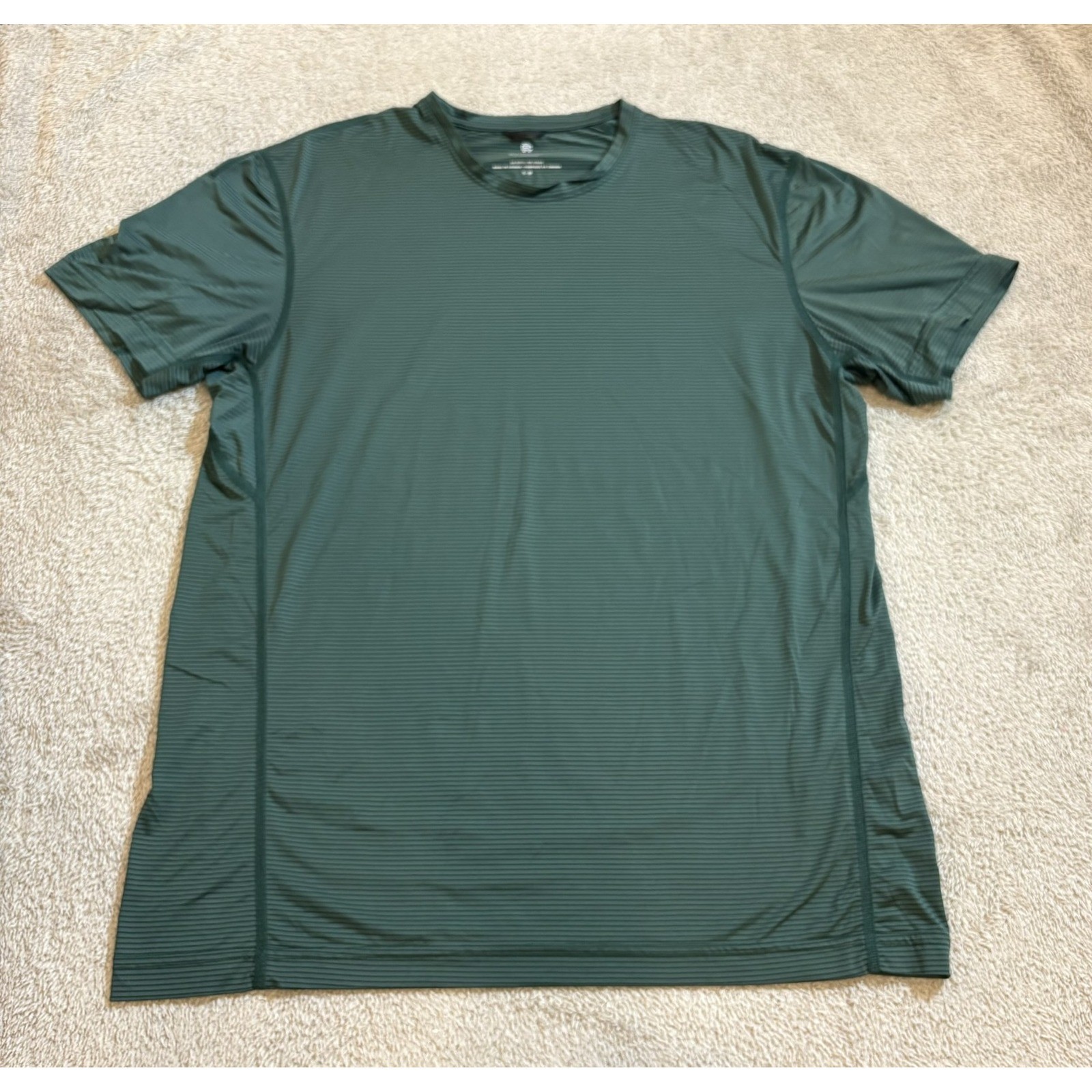 Reigning Champ Deltapeak Training Tee Forest Green Men's Small Athletic Shirt gallery