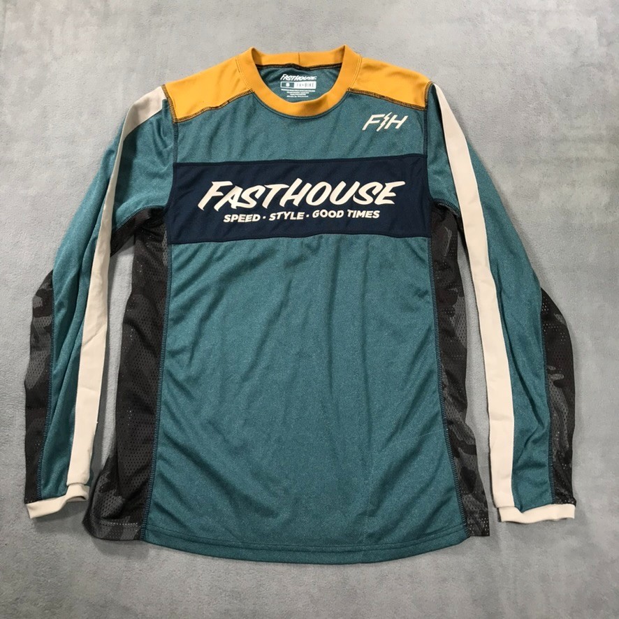 Fasthouse Speed Shop Long Sleeve Shirt Small FH/MC Moto Crew Motocross Riding gallery