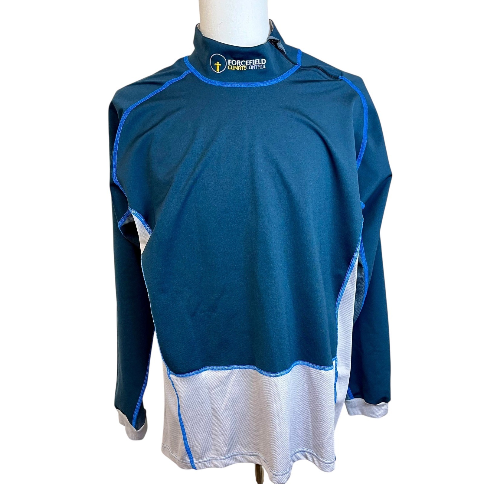 FORCEFIELD Climate Control Tornado Long Sleeve Mock Neck Base Layer Shirt XXL gallery