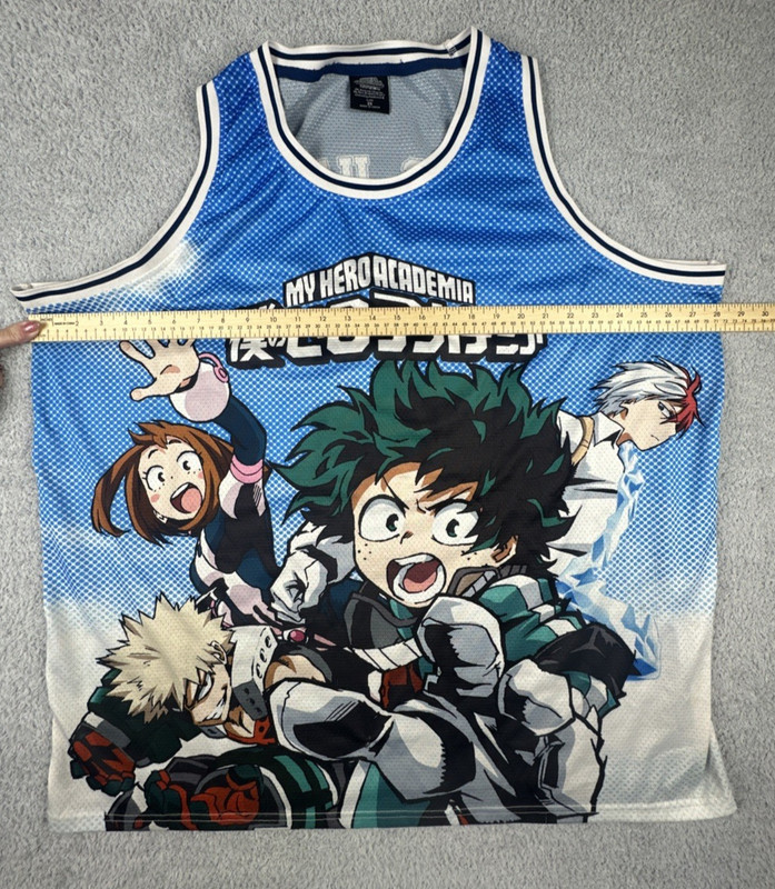 My Hero Academia Deku Todoroki Uraraka Plus Ultra Tank Shirt Jersey Size 2XL gallery