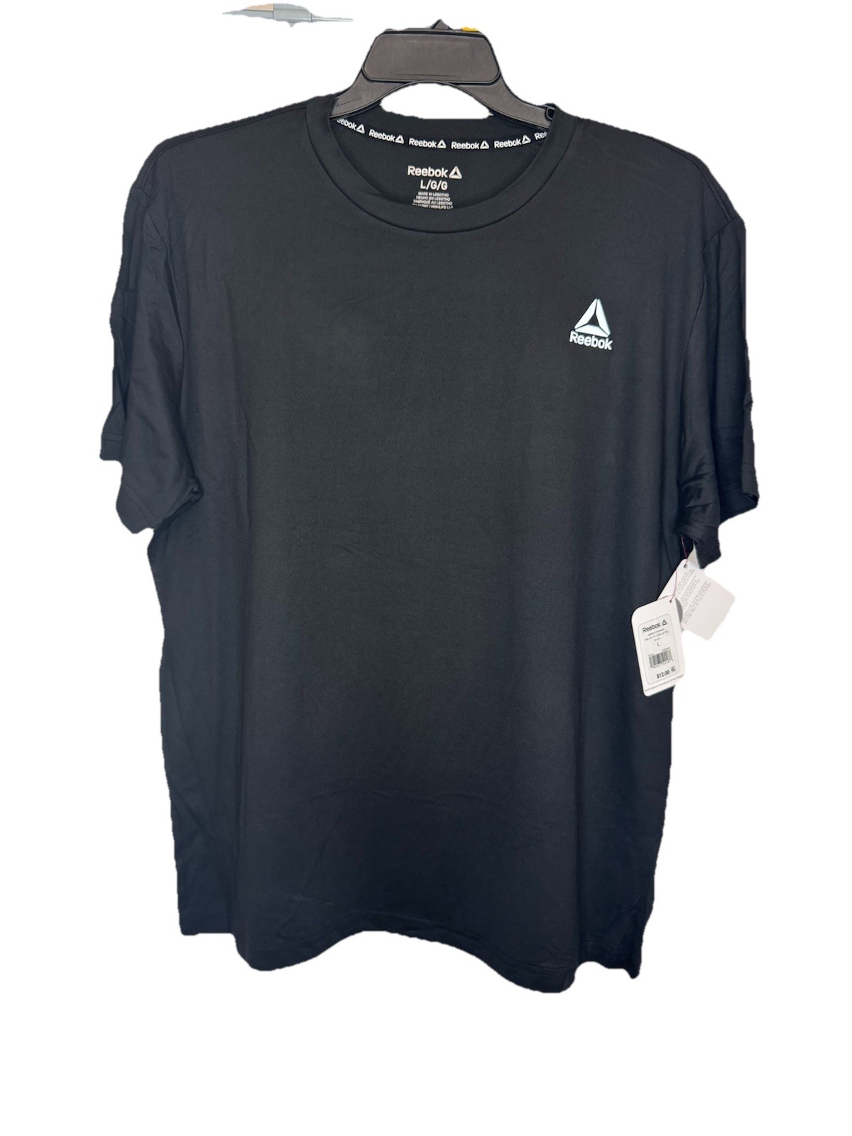 Reebok Delta Core T-Shirt Men's L Black - Activewear, Moisture-Wicking Golf gallery
