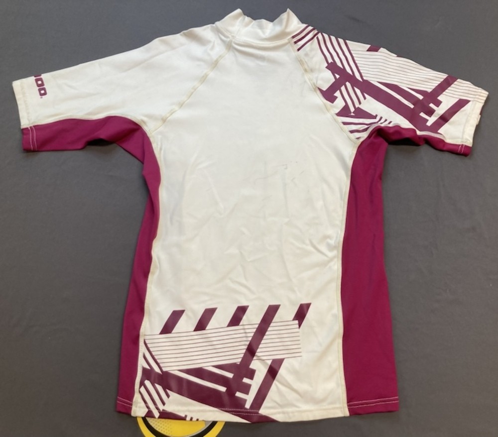 BRP 2864200636 Ladies SeaDoo Vibe SS Rashguard MEDIUM ROSEPINK New Genuine gallery