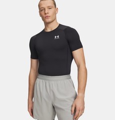 Mens Under Armour Compression Shirt Spandex Tights XL Black