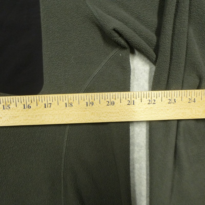 Eddie Bauer Pullover Mens Medium Gray Polartec Fleece Half Zip First Ascent gallery