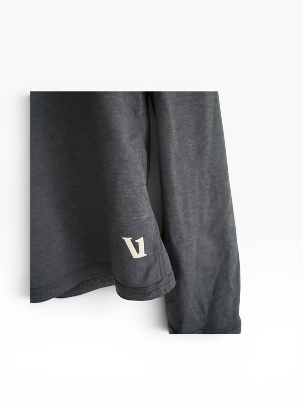 Vuori Ease Performance Half Zip 2.0 Pullover Top Sz SM Long Sleeve Ink Heather gallery