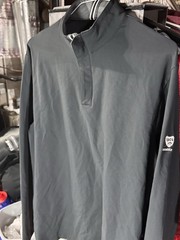 FJ Foot Joy 1/4 Zip Pullover Jacket Men’s Large Black Long Sleeve