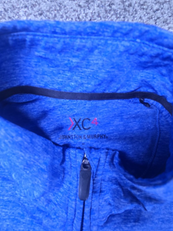 Johnston Murphy XC4 Pullover Mens Medium 1/4 Zip Casual Pullover Active. gallery