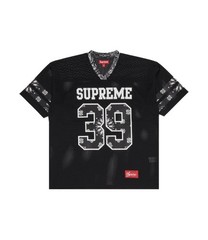 Supreme Bandana Black Football Jersey Size L