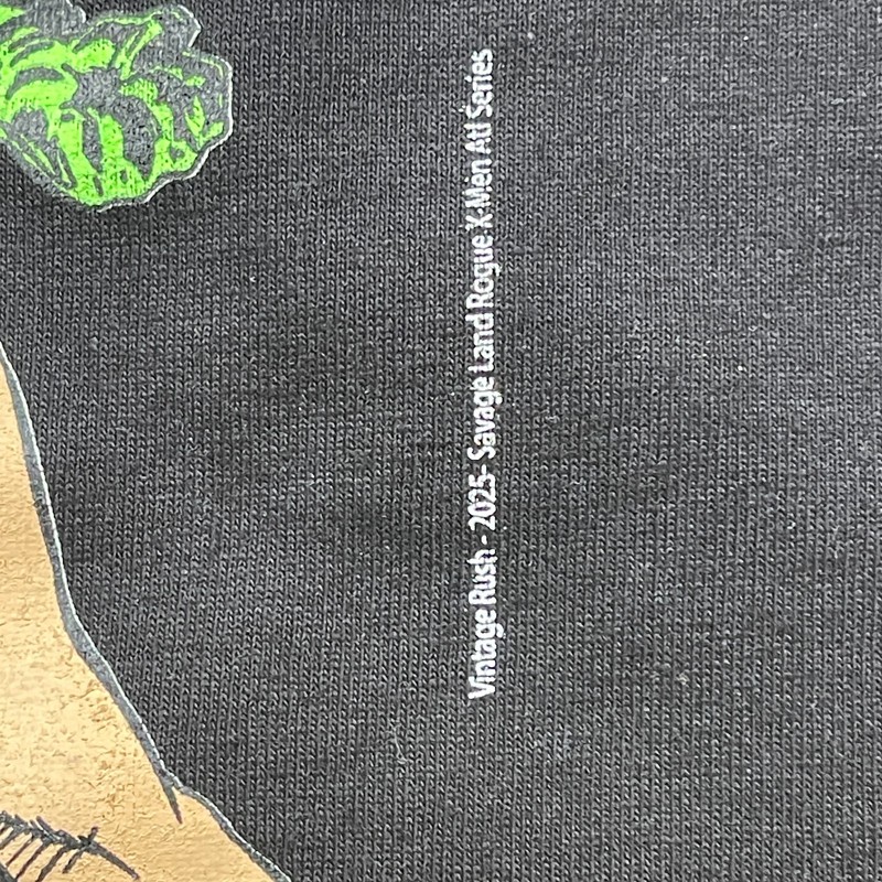 Vintage Rush X-Men Rogue The Savage Land Parody Tank-Top Large 21x30 Black gallery