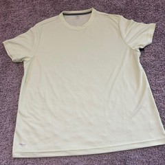 Athletic Works Mens XL DriWorks Performance T-Shirt Lime Green Short Sleeve NWOT