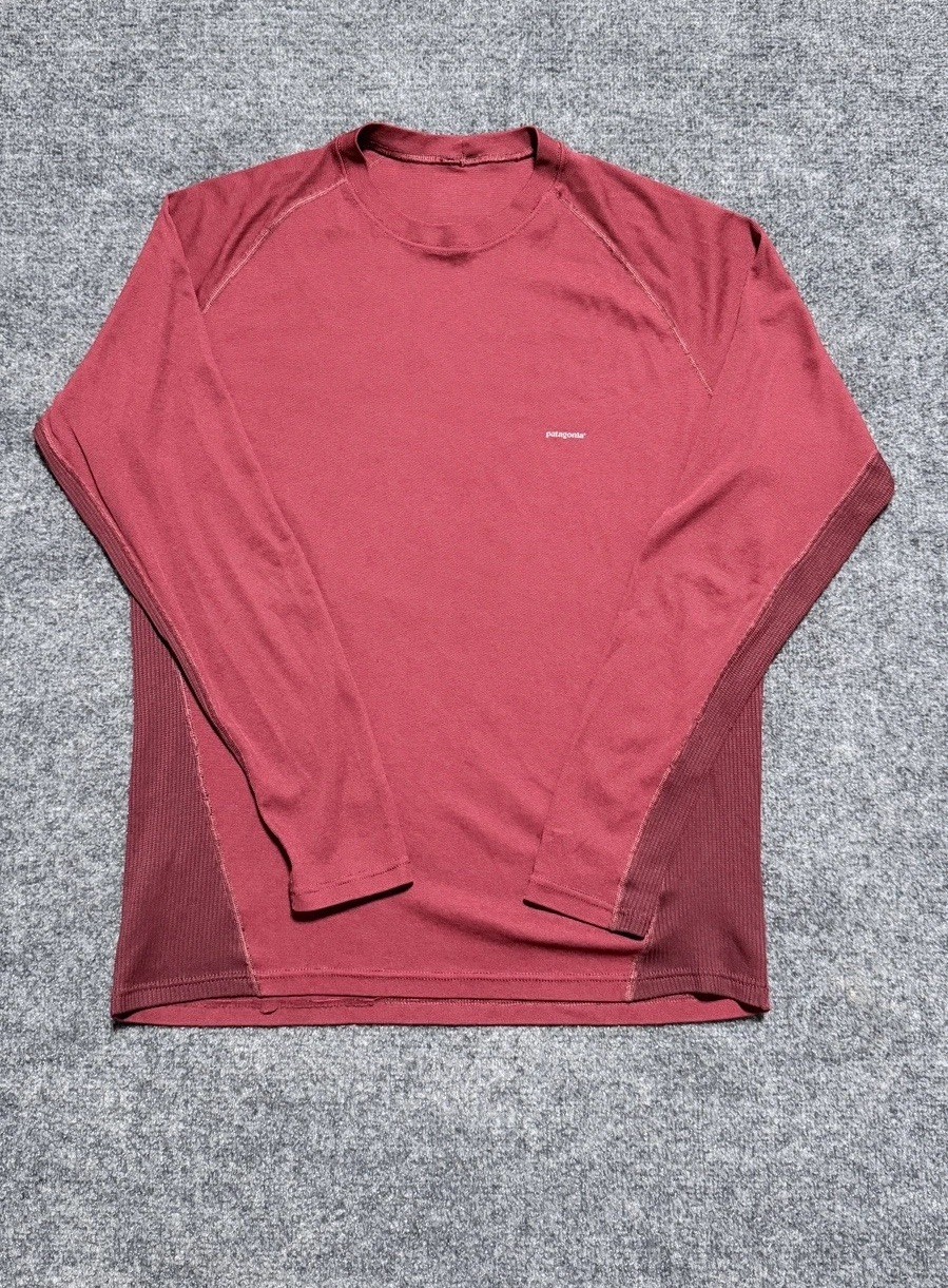 Patagonia Capilene Cool Daily Long Sleeve Men’s L Orange Base Layer Lightweight gallery