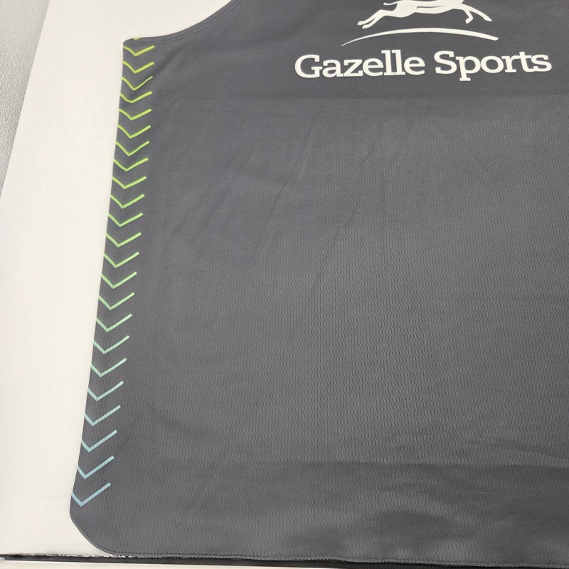 Mens New Balance Race Running Singlet Gray XL Gazelle Sports NWT gallery
