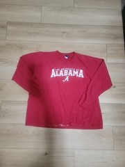 Nike Alabama Crimson Tide T Shirt Long Sleeve Size Xl 25×26 Football NCAA