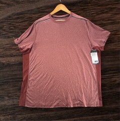 MSX By Michael Strahan Mens Lightweight T Shirt Spiced Apple Heather Size 2XL