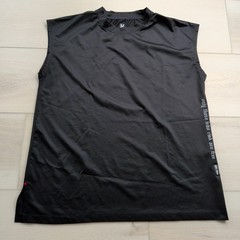 ASRV Silver-Lite 2.0 Oversized Cutoff Tank Top Mens XS SleevelessBlack DSG-0829