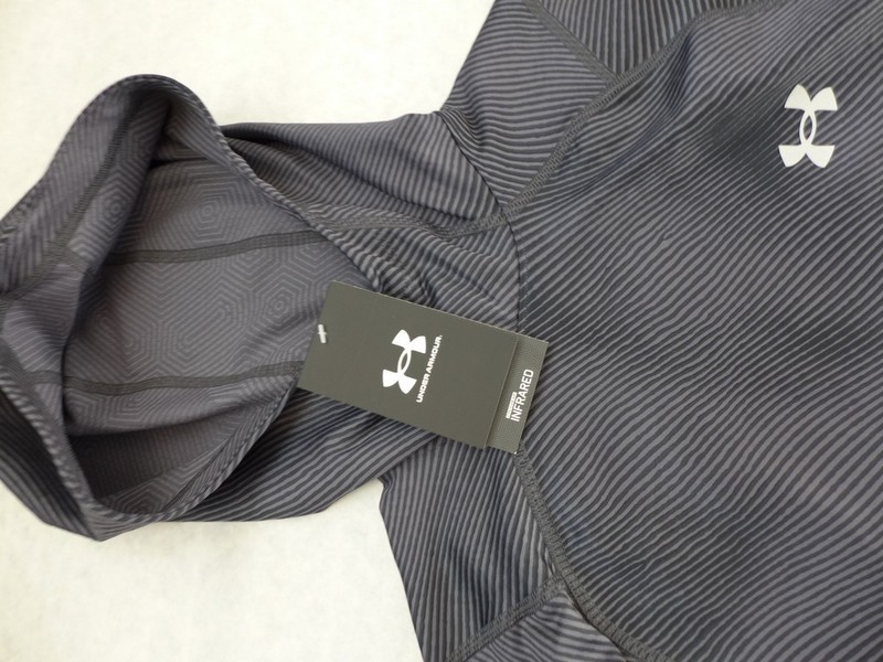 UNDER ARMOUR ColdGear Infrared Men's S M Compression hoodie Top 1387387 $80 gallery