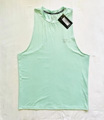 Men’s Sport Style Tank Top. Light Aqua-green. New NWT Size L