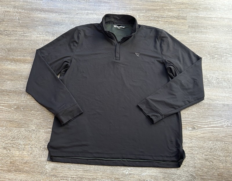 Birddogs Nightwalk 1/4 Zip Pullover XL Golf Performance Liner Stretch Wicking gallery