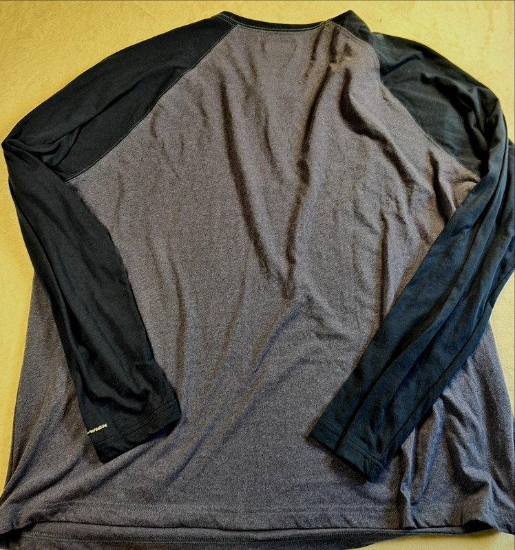 Columbia Omni Wick Tshirt Long Sleeve Two Tone Gray / Black 3XL gallery