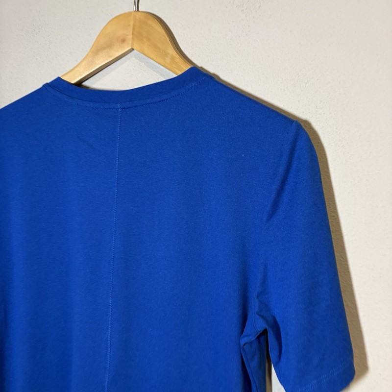 ASICS Mens Circuit 8 Warm-Up T Shirt Blue Size Small Short Sleeve Athletic gallery