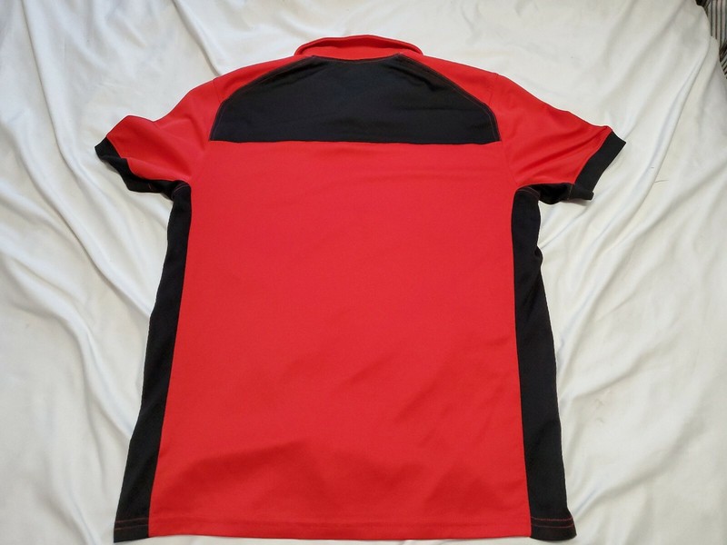Nordic Track Official Athletic Fit NT~DRI Red Short Sleeve Polo Shirt Mens Sz M gallery