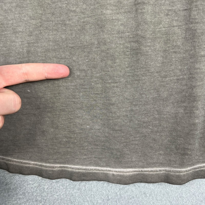 Lululemon Basic 5 Year Tee T Shirt Fits M Carbon Dust Sun Wash Pima Cotton Blend gallery