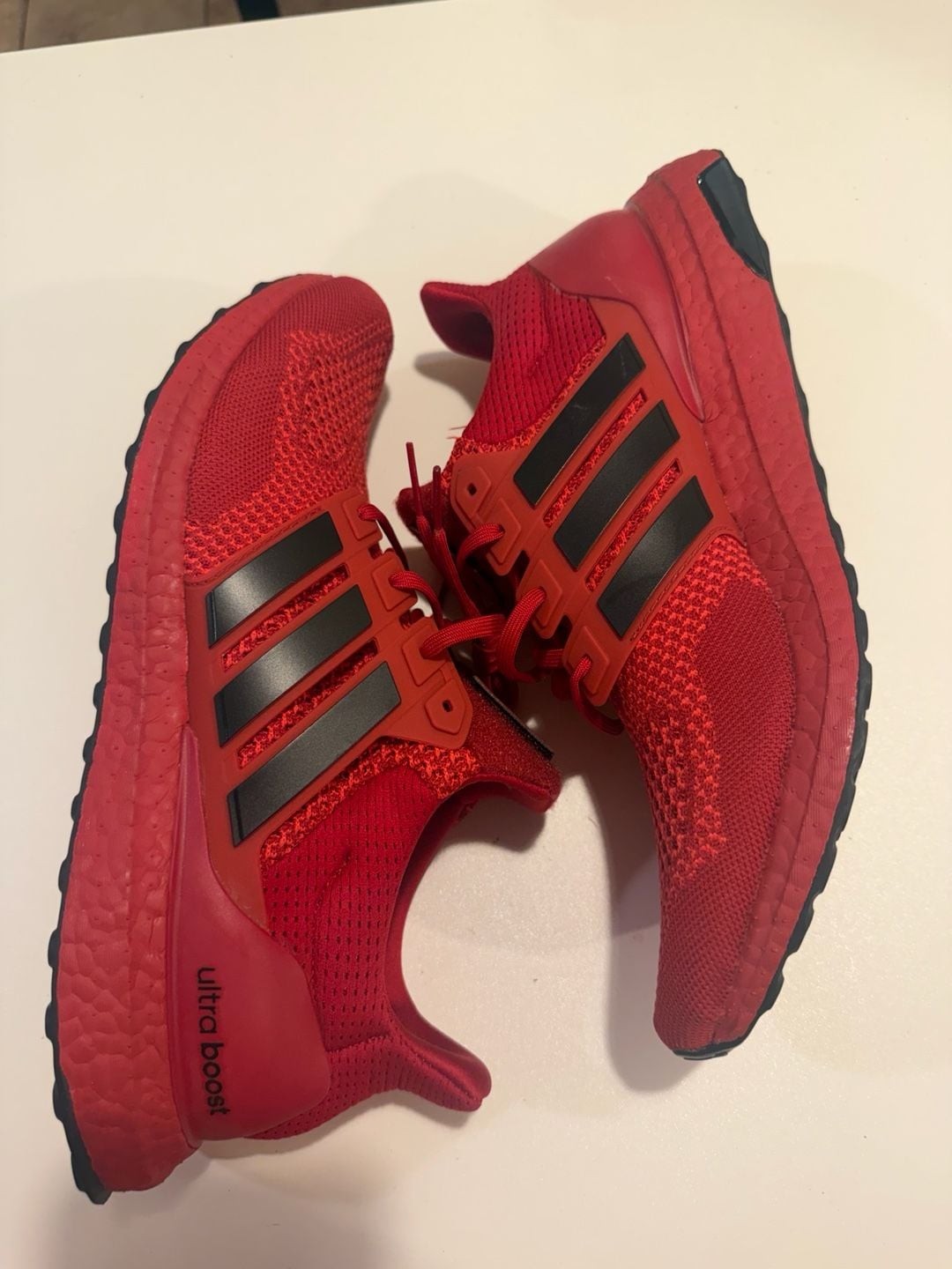 Adidas Ultra Boost DNA Go Big Red Sneakers Size 12 gallery