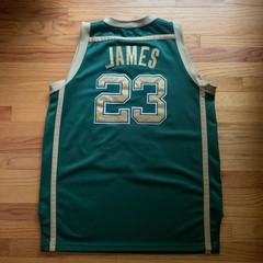 VTG – Lebron James High School Jersey – Irish #23