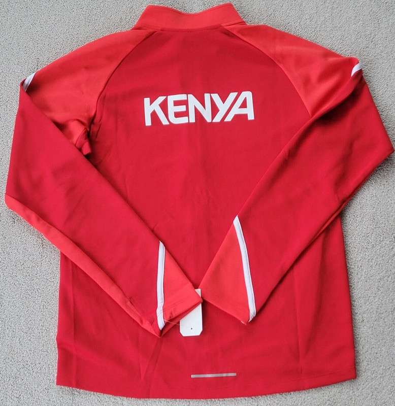 Nike Men Pro Elite Kenya Podium Red Jacket Track & Field Olympics XS X-Small gallery