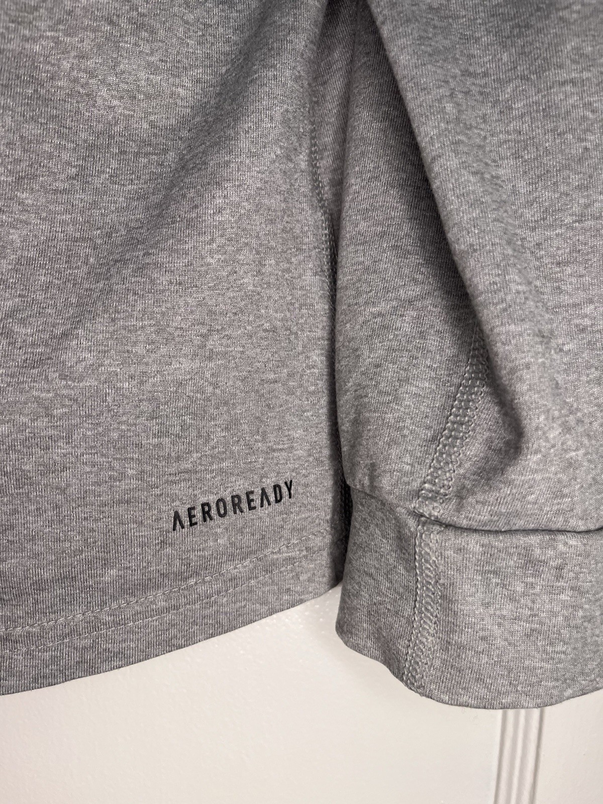 adidas Creator Tee AEROREADY Gray Long Sleeve Men's M Lightweight Polyester gallery