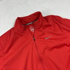 Nike Pullover Adult XL Red Dri-FIT Full Zip Running Athletic Reflective Jacket