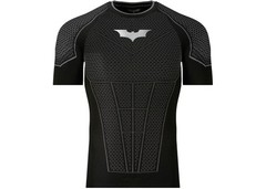 YoungLA Batman Dark Knight Trilogy Compression Gym Tee 4259 | Black | Medium