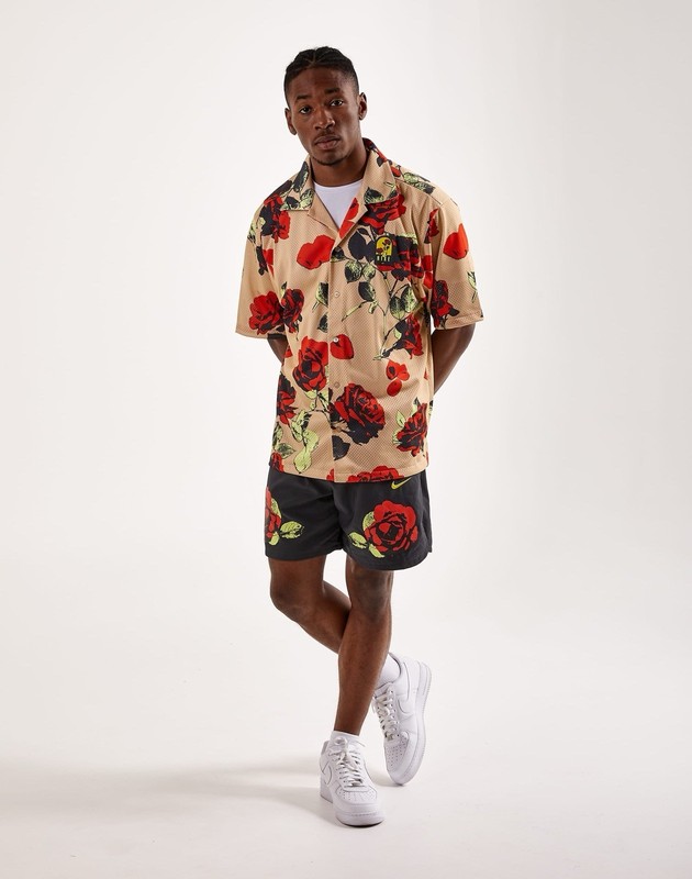 Nike Rose City Top Mesh Button Up Dri-FIT FJ1650-126 Short Sleeve Men Size Small gallery