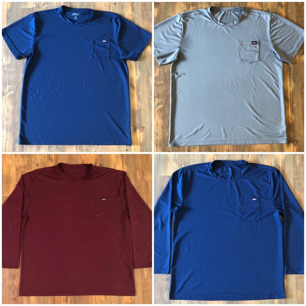 DICKIES SHIRTS (4) - XL/XLT - SHORT & LONG SLEEVE - SHIRTS