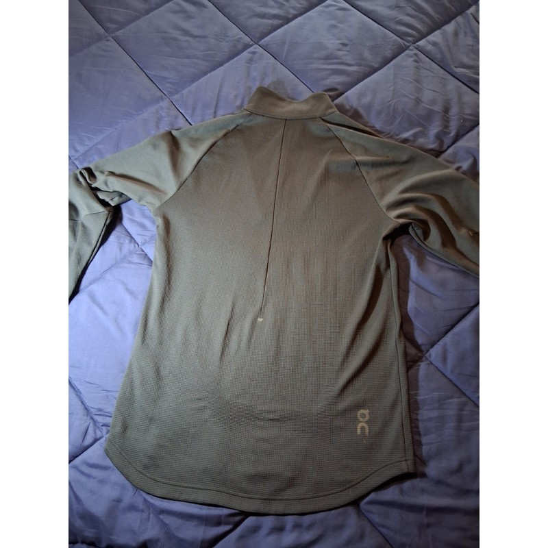 On Running Climate Shirt Mens Medium Quarter Zip Long Sleeve Gray gallery