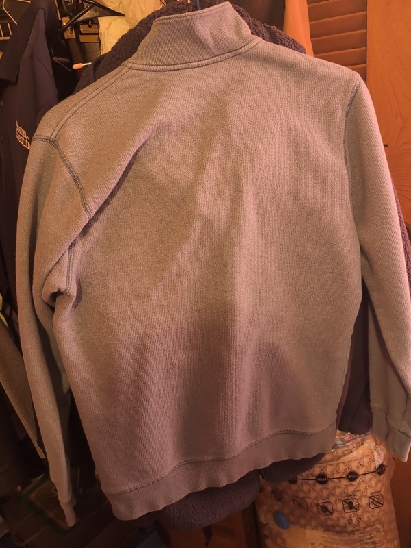 Columbia Men's Medium 3 Button Front Longsleeve Pullover Activewear Sweater Blue gallery