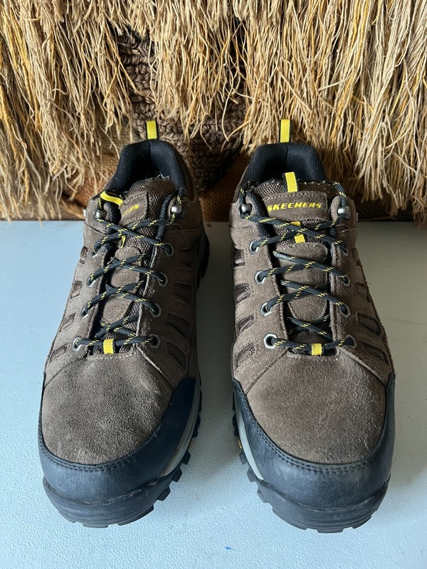 Skechers Men's Relment-Songeo Hiking Brown Leather Boot sz 13 gallery