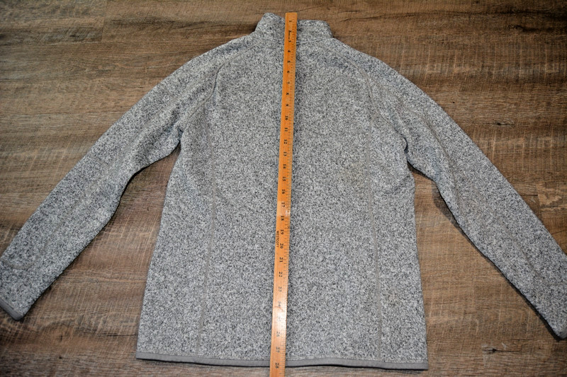Patagonia Better Sweater Pullover Large Gray Quarter Zip Fleece Hiking gallery