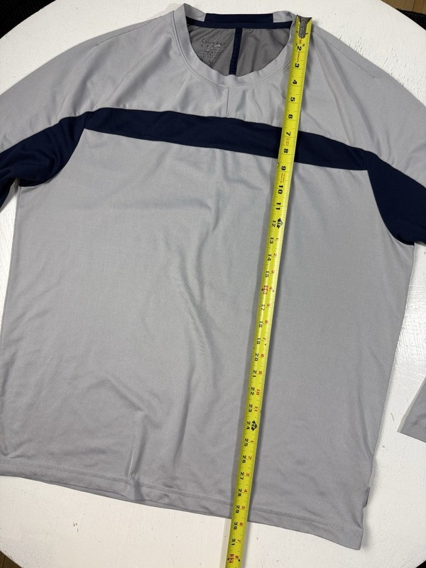 Calvin Klein Sport Men Size XL Long Sleeve Polyester Spandex Shirt Pull Over Top gallery