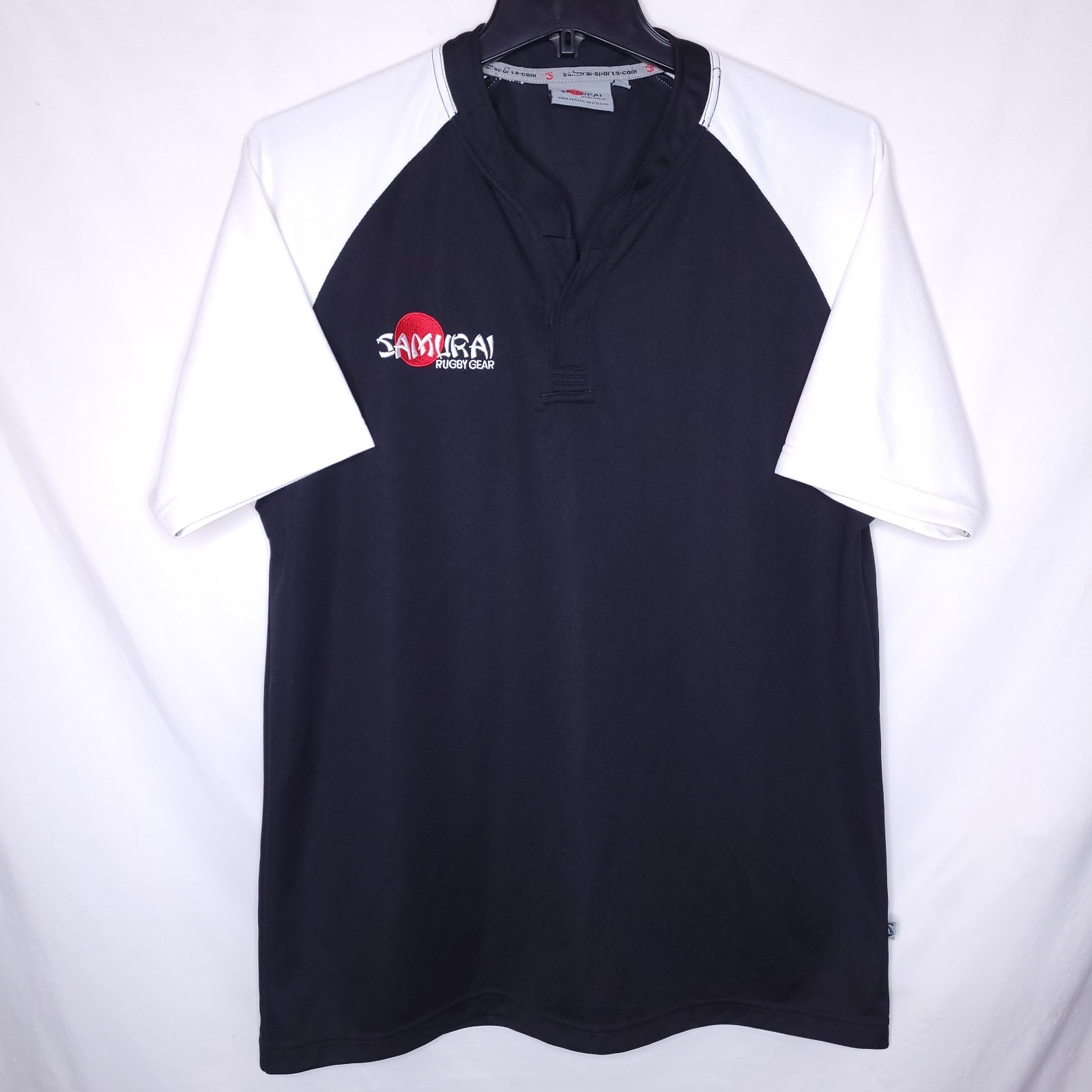 Samurai Sportswear Rugby Jersey Mens XL Black, White gallery
