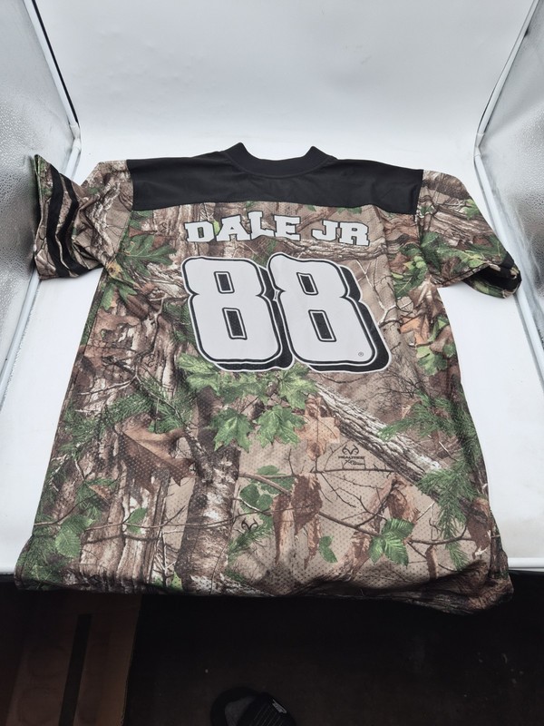 Chase Authentics Dale Earnhardt Jr 88 Realtree Camo NASCAR Jersey Mens Large gallery