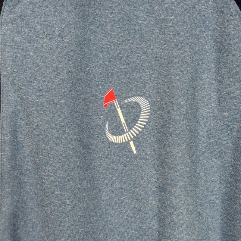 Zero Restriction Z425 1/4 Zip Pullover Mens M Blue Golf Performance Stretch gallery