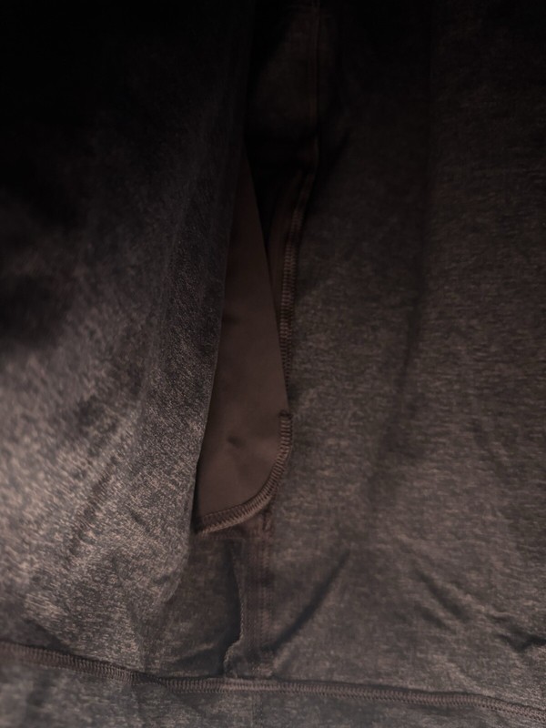 Lululemon Rulu Mock Neck Long Sleeve Shirt Heathered Arctic Plum Size Large gallery