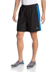 $124 Puma Men’S Black Elastic Sweat Short Baggy Running Trunk Shorts Size Xl