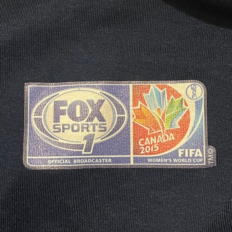 Adidas Fox Sports 1 Navy Blue Workout T-Shirt Mens Size Large (Canada 2015 FIFA) gallery