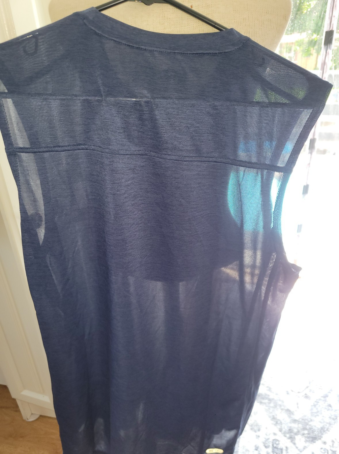 RBX Performance X-Train Sleeveless Active Blue Shirt Men's Size Medium NWT gallery
