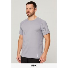 RBX X-Train Men Performance Athletic NWT Shirt XL Silver Moisture Wicking X-Dri